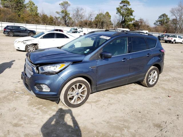 FORD ESCAPE SEL 2018 with VIN 1FMCU0HD4JUC39565 - Photo from auction