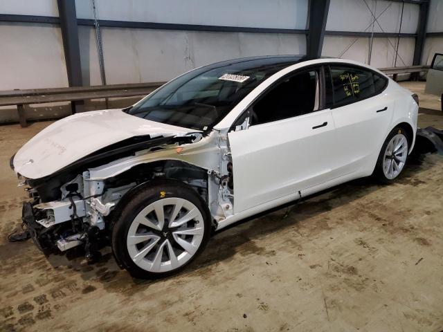 TESLA MODEL 3 2022 with VIN 5YJ3E1EA7NF190796 - Photo from auction
