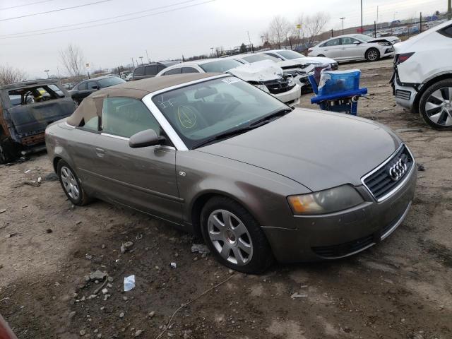 Photo 4 from auction – 2003 AUDI A4 3.0 CAB with VIN WAUAT48H73K015355