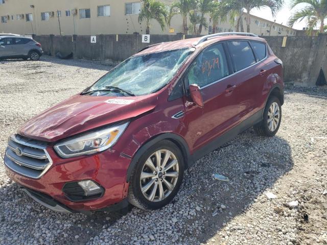 Photo 1 from auction – 2017 FORD ESCAPE TIT with VIN 1FMCU0J95HUE70376