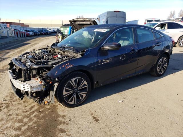 HONDA CIVIC EX 2017 with VIN 2HGFC1F87HH630272 - Photo from auction