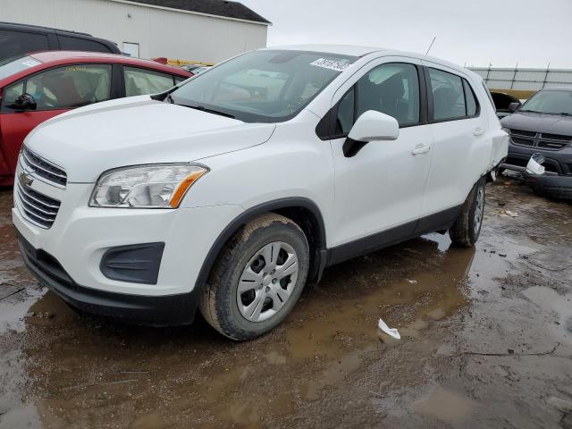 CHEVROLET TRAX LS 2016 with VIN KL7CJKSB1GB625801 - Photo from auction
