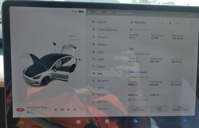 Photo 9 from auction – 2020 TESLA MODEL 3 with VIN 5YJ3E1EA1LF785897
