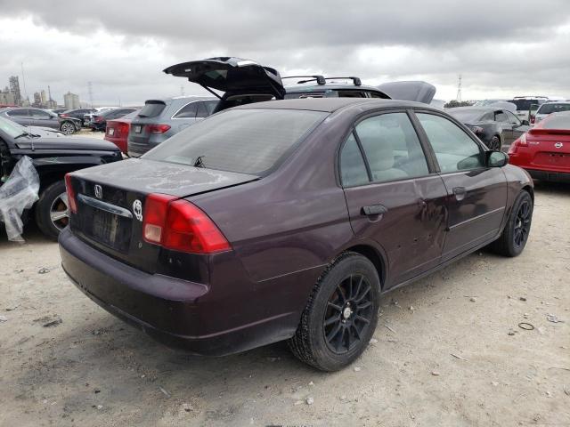 Photo 3 from auction – 2001 HONDA CIVIC LX with VIN 2HGES16561H509632