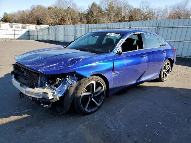 HONDA ACCORD 2019 with VIN 1HGCV2E37KA015476 - Photo from auction