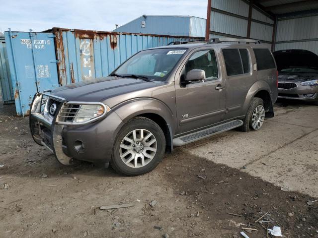 NISSAN PATHFINDER 2008 with VIN 5N1BR18B58C630354 - Photo from auction