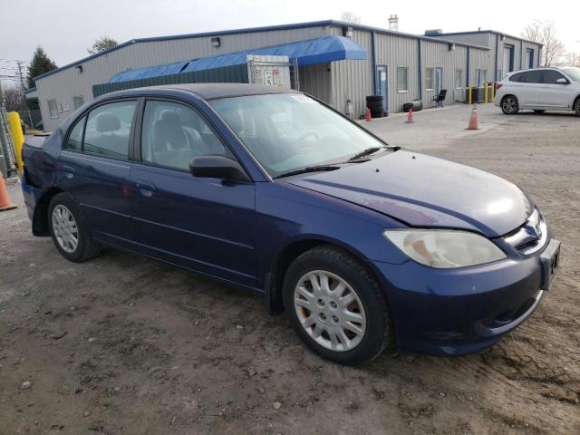 Photo 4 from auction – 2005 HONDA CIVIC LX with VIN 2HGES16545H510106
