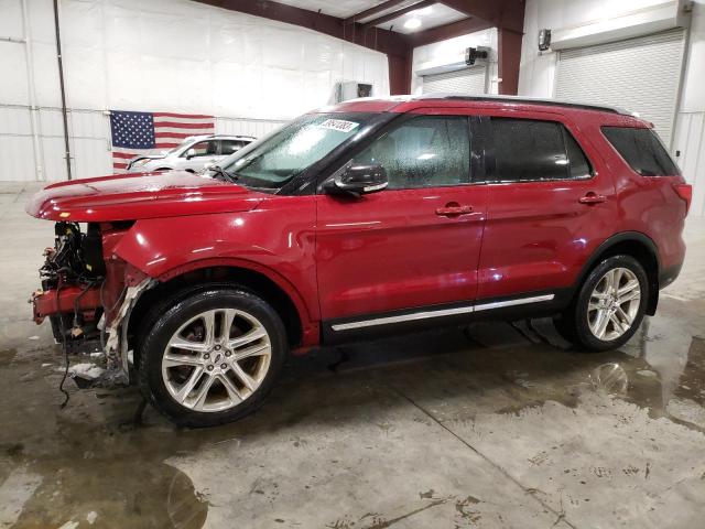 FORD EXPLORER X 2016 with VIN 1FM5K8D85GGD11256 - Photo from auction