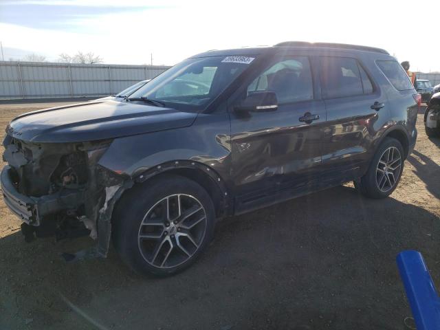 FORD EXPLORER S 2016 with VIN 1FM5K8GT8GGA48003 - Photo from auction