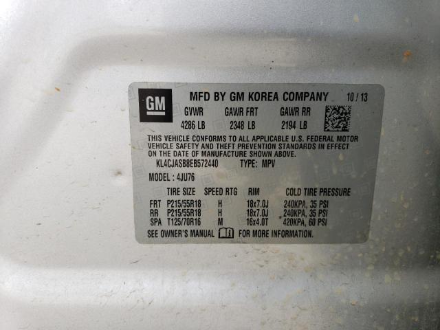 Photo 14 from auction – 2014 BUICK ENCORE with VIN KL4CJASB8EB572440