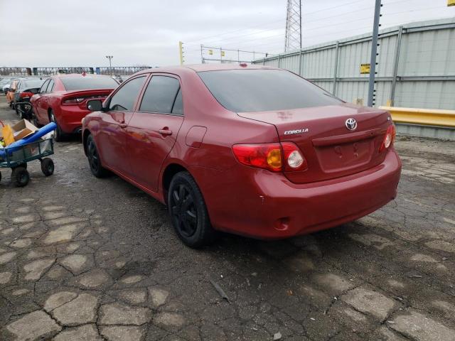 Photo 2 from auction – 2009 TOYOTA COROLLA BA with VIN 2T1BU40E49C117776