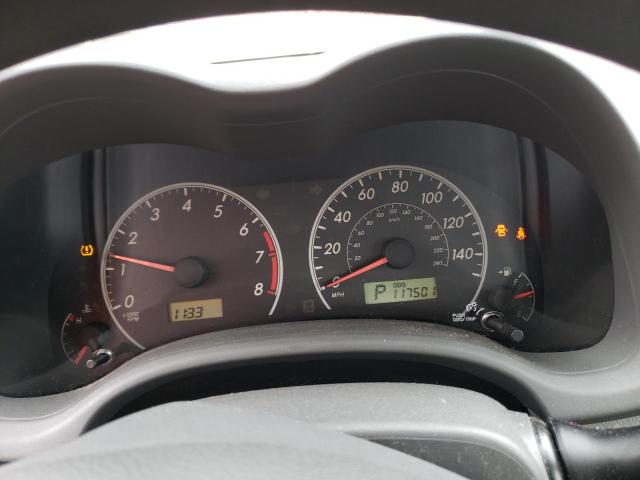 Photo 9 from auction – 2009 TOYOTA COROLLA BA with VIN JTDBL40E199050286
