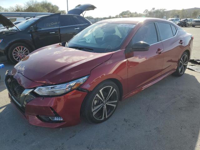 NISSAN SENTRA SR 2020 with VIN 3N1AB8DV1LY291186 - Photo from auction
