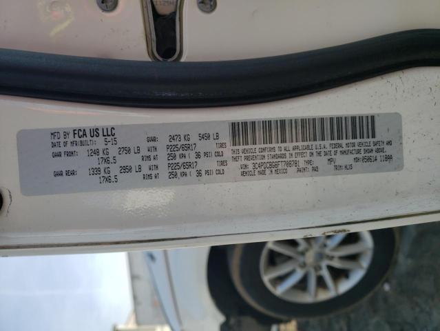 Photo 14 from auction – 2015 DODGE JOURNEY SX with VIN 3C4PDCBG6FT708781