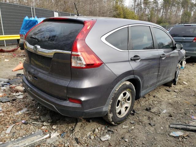 Photo 3 from auction – 2015 HONDA CR-V LX with VIN 5J6RM4H30FL024897