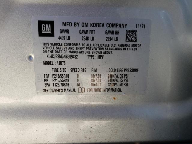 Photo 14 from auction – 2022 BUICK ENCORE PRE with VIN KL4CJESM5NB509482