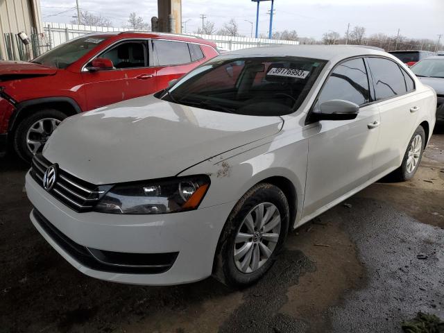 VOLKSWAGEN PASSAT S 2014 with VIN 1VWAT7A33EC083956 - Photo from auction