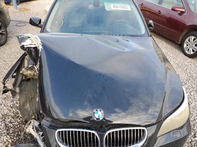 Photo 11 from auction – 2007 BMW 530 I with VIN WBANE73577CM54436