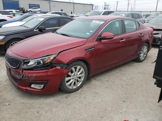 KIA OPTIMA LX 2015 with VIN 5XXGM4A70FG460594 - Photo from auction
