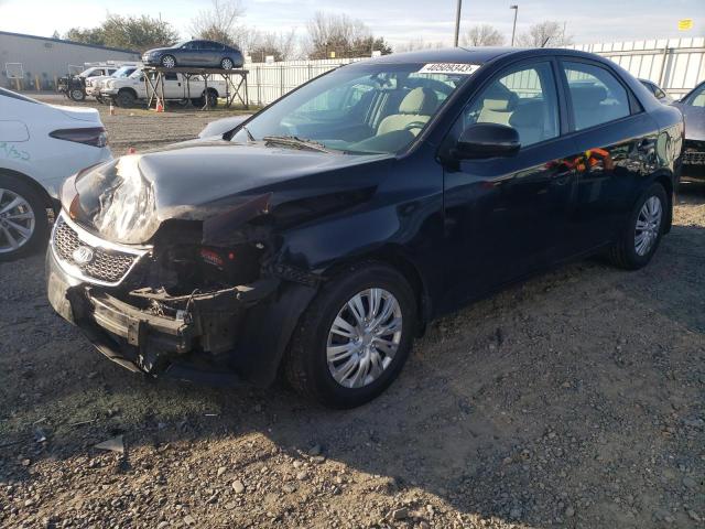 KIA FORTE EX 2013 with VIN KNAFU4A28D5712803 - Photo from auction