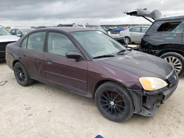 Photo 4 from auction – 2001 HONDA CIVIC LX with VIN 2HGES16561H509632
