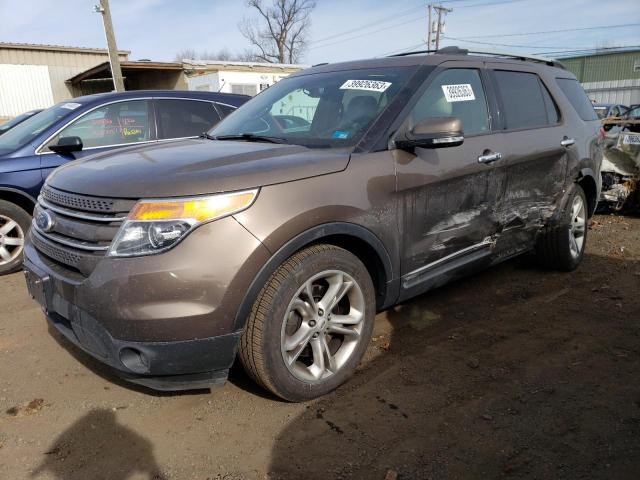 FORD EXPLORER L 2015 with VIN 1FM5K8F83FGC55958 - Photo from auction