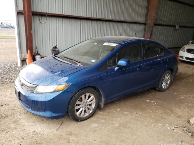 HONDA CIVIC EX 2012 with VIN 2HGFB2F86CH570857 - Photo from auction