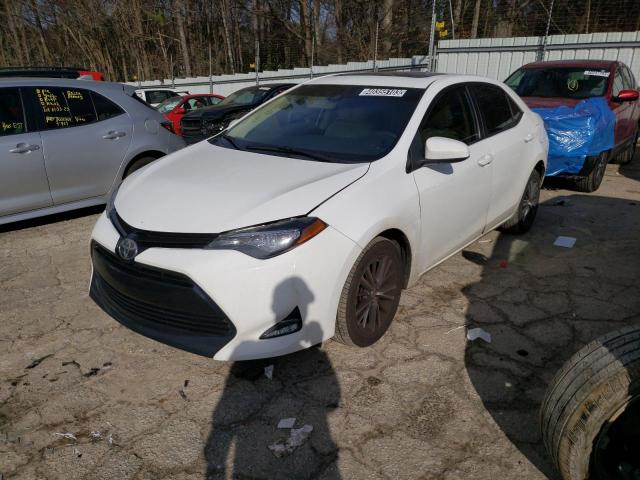 TOYOTA COROLLA L 2017 with VIN 2T1BURHE1HC772736 - Photo from auction
