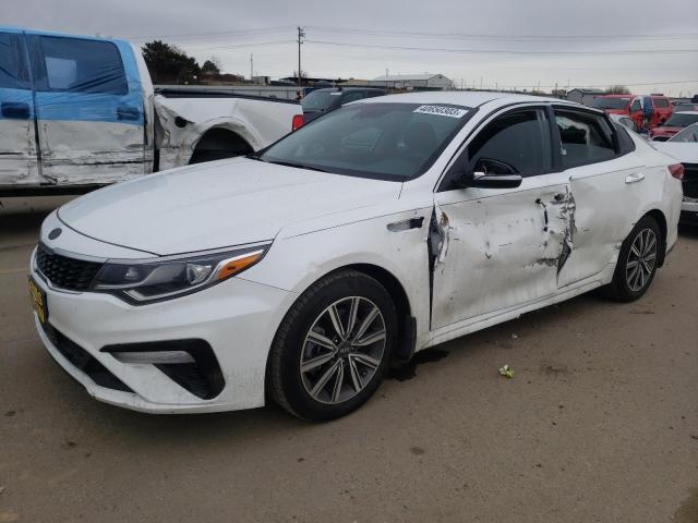 KIA OPTIMA EX 2019 with VIN 5XXGU4L19KG373876 - Photo from auction
