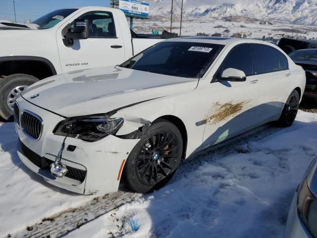 BMW 750 2015 with VIN WBAYF8C58FD654489 - Photo from auction
