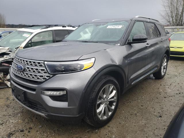 FORD EXPLORER L 2022 with VIN 1FMSK8FH2NGB20231 - Photo from auction