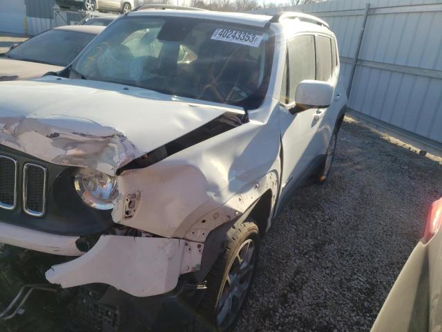 JEEP RENEGADE L 2016 with VIN ZACCJBBTXGPD56389 - Photo from auction