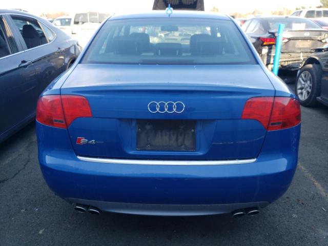 Photo 6 from auction – 2005 AUDI NEW S4 QUA with VIN WAUGL68E05A460847