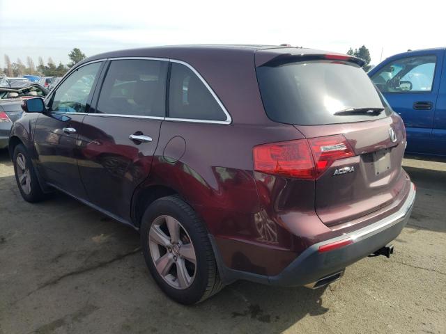 Photo 2 from auction – 2011 ACURA MDX TECHNO with VIN 2HNYD2H65BH528010