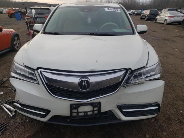 Photo 5 from auction – 2016 ACURA MDX TECHNO with VIN 5FRYD4H4XGB021308