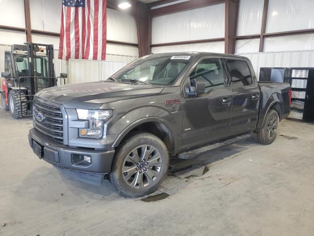 FORD F150 SUPER 2017 with VIN 1FTEW1CP5HFC49566 - Photo from auction