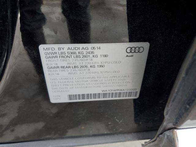 Photo 14 from auction – 2014 AUDI Q5 PREMIUM with VIN WA1CFAFP0EA123203