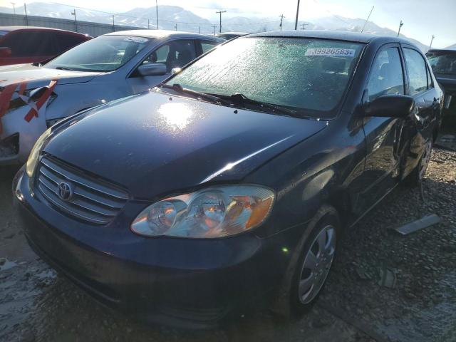 TOYOTA COROLLA CE 2003 with VIN 1NXBR32E03Z043884 - Photo from auction