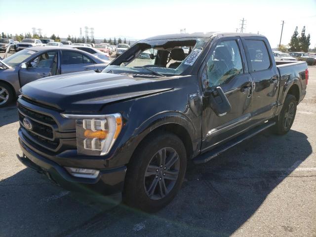 Photo 1 from auction – 2021 FORD F150 SUPER with VIN 1FTEW1CP9MKD17322