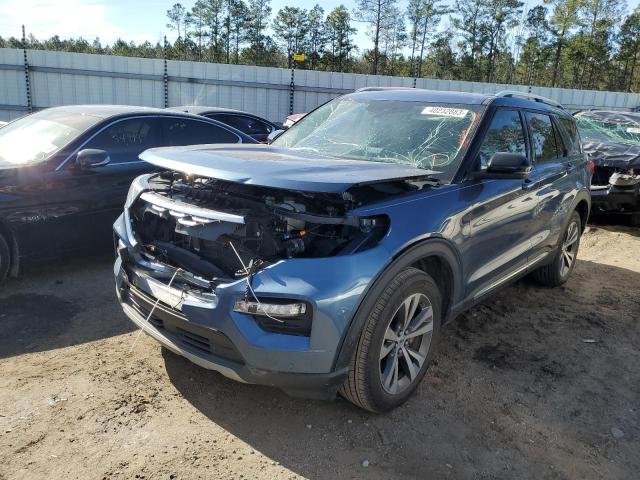 FORD EXPLORER P 2020 with VIN 1FM5K8HC8LGA43117 - Photo from auction