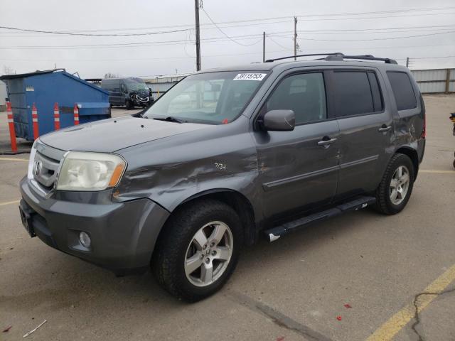 HONDA PILOT EX 2010 with VIN 5FNYF4H44AB038141 - Photo from auction
