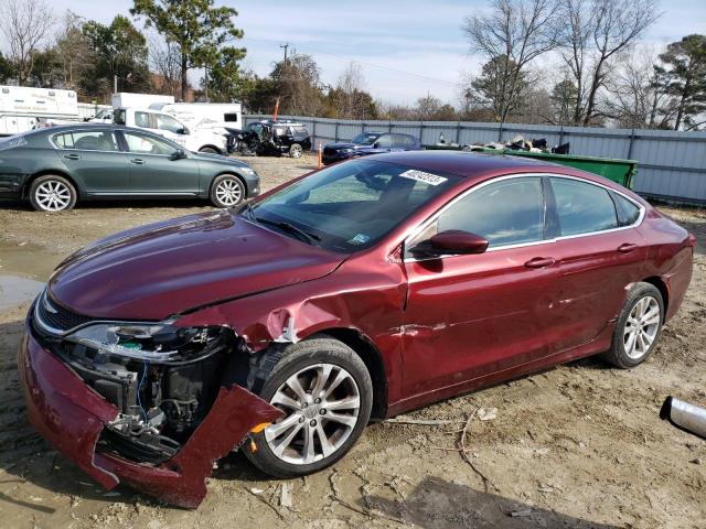 CHRYSLER 200 LIMITE 2015 with VIN 1C3CCCAB9FN649057 - Photo from auction
