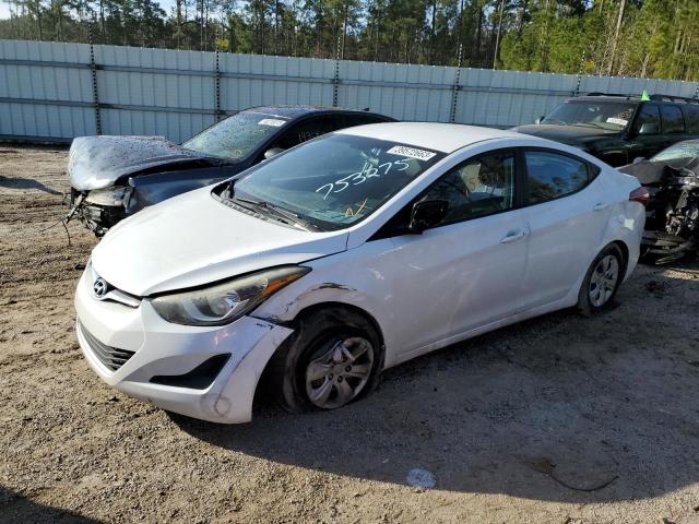 HYUNDAI ELANTRA 2016 with VIN 5NPDH4AE9GH753275 - Photo from auction