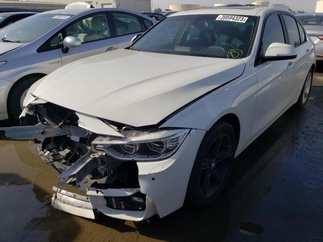 BMW 328 I SULE 2014 with VIN WBA3C1C57EK108402 - Photo from auction