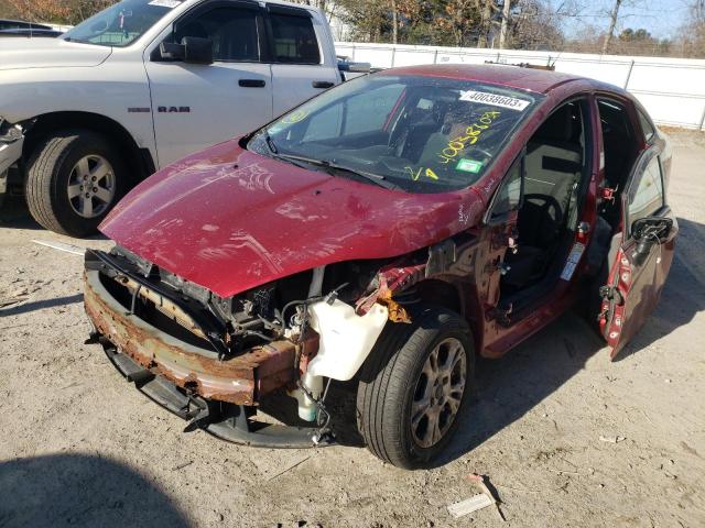 FORD FIESTA SE 2014 with VIN 3FADP4BJ8EM159210 - Photo from auction