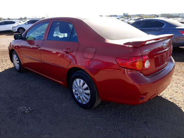 Photo 2 from auction – 2009 TOYOTA COROLLA BA with VIN JTDBL40E49J008984