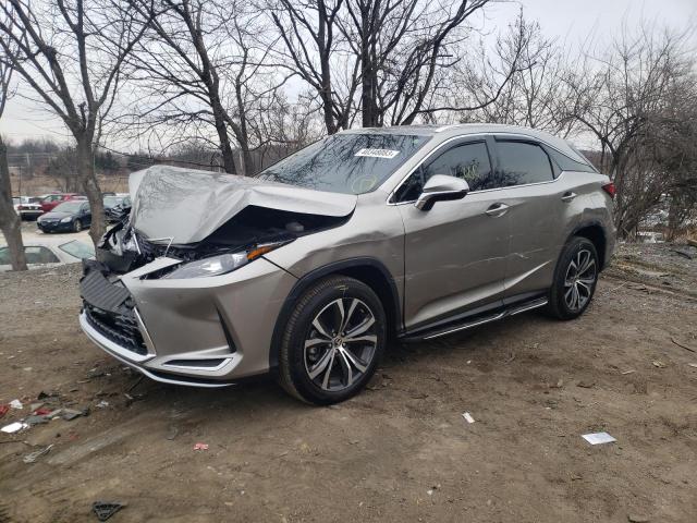 LEXUS RX 350 2022 with VIN 2T2HZMDA3NC360729 - Photo from auction
