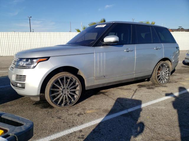 LAND ROVER RANGE ROVE 2017 with VIN SALGV2FE7HA349394 - Photo from auction