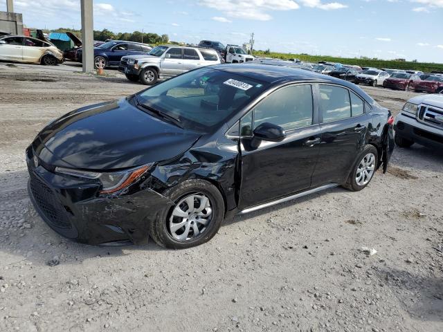 TOYOTA COROLLA LE 2021 with VIN JTDEPMAE1MJ183816 - Photo from auction