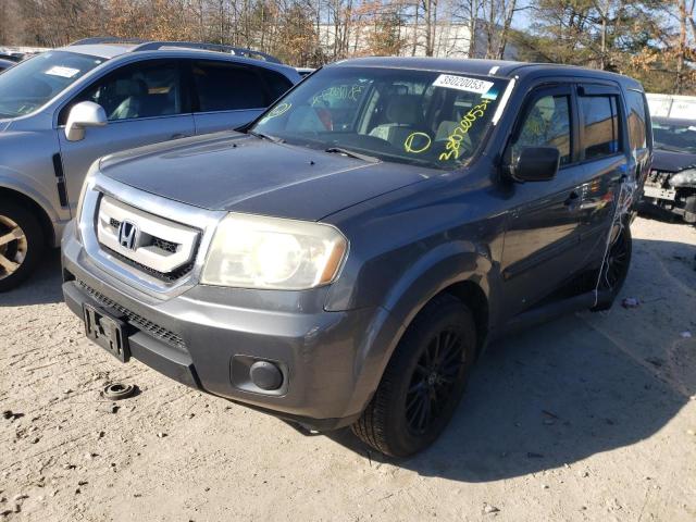 HONDA PILOT LX 2011 with VIN 5FNYF4H26BB039131 - Photo from auction